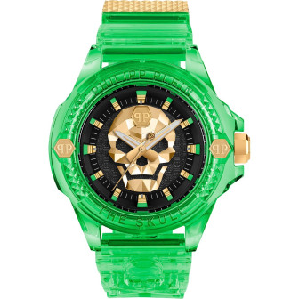 Montre Homme PHILIPP PLEIN The Skull Scuba Duba Vert - PWWAA0924
