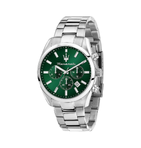 Montre Homme Maserati Attrazione Vert Acier Gris - R8853151011