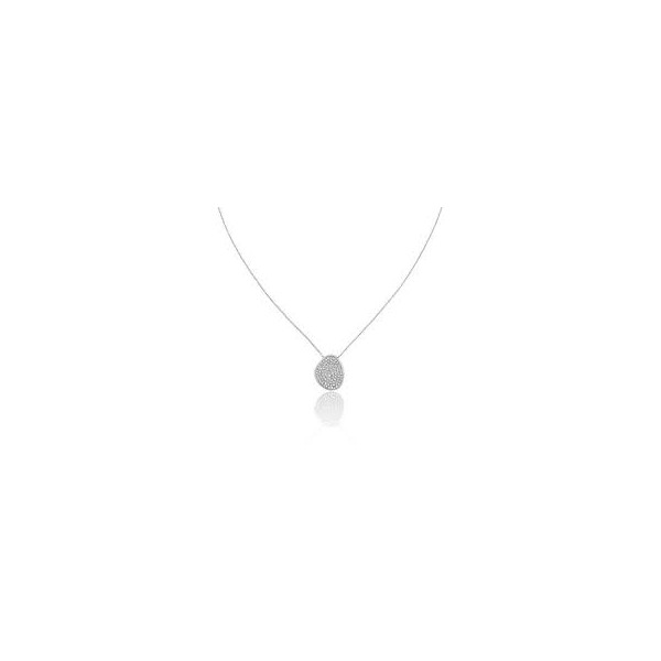 Collier Calvin Klein, collection Sculptural Enchant, bijou acier référence 35000223