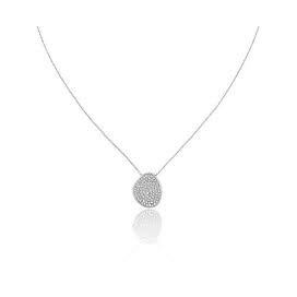 Collier Calvin Klein, collection Sculptural Enchant, bijou acier référence 35000223