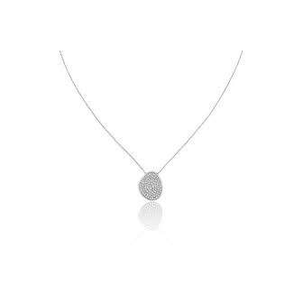 Collier Calvin Klein, collection Sculptural Enchant, bijou acier référence 35000223