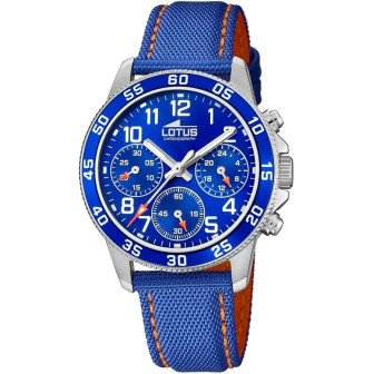 Montre Enfant Lotus Chrono bracelet Cuir 18581/6