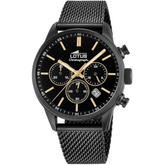 Montre Homme Lotus chrono bracelet Acier 18700/2