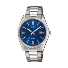 Casio - Montre Timeless bleu foncé acier - Ref MTP-1302PD-2AVEF