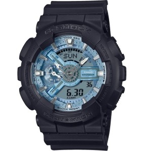 Casio - Montre G-Shock Color Dial bleu résine - Ref GA-110CD-1A2ER