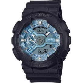 Casio - Montre G-Shock Color Dial bleu résine - Ref GA-110CD-1A2ER