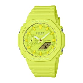 Casio - Montre G-Shock Tone on Tone vert résine - Ref GA-2100-9A9ER