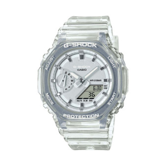 Casio - Montre G-Shock S-Series Skeleton blanc résine - Ref GMA-S2100SK-7AER