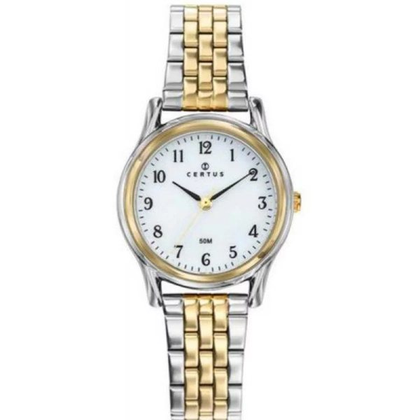 Certus - Montre acier et PVD bicolore - Ref 642408