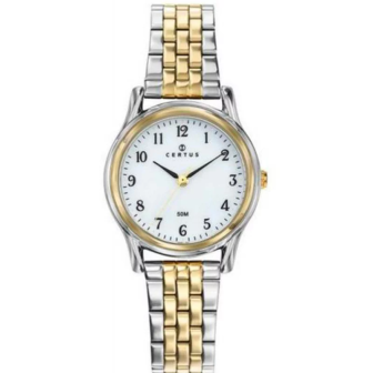 Certus - Montre acier et PVD bicolore - Ref 642408