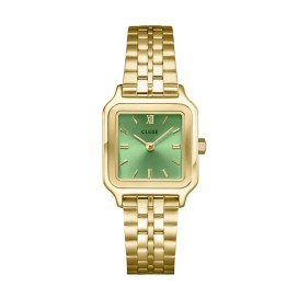 Cluse - Montre Gracieuse vert acier doré - Ref CW11809