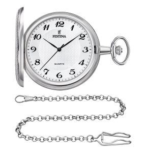 Festina - Montre à gousset Pocket gris acier - Ref F2024/1