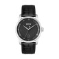 Hugo Boss - Montre Business Principle noir et bracelet cuir - Ref 1514122