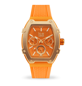 Ice Watch - Montre Boliday orange aluminium et bracelet en silicone - Ref 023287