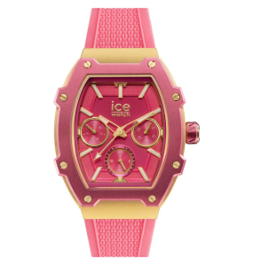 Ice Watch - Montre Boliday rose aluminium et bracelet en silicone - Ref 023288