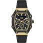 Ice Watch - Montre Boliday noir acier doré et bracelet en silicone - Ref 022865