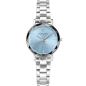 Pierre Lannier - Montre Multiples bleu et bracelet en acier gris  - Ref 011L661