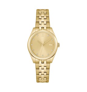 Lacoste - Montre Tuilerie en acier et pvd doré - Ref 2001303