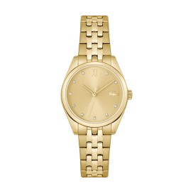 Lacoste - Montre Tuilerie en acier et pvd doré - Ref 2001303