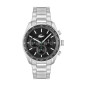 Lacoste - Montre Boston noir et bracelet en acier gris  - Ref 2011347