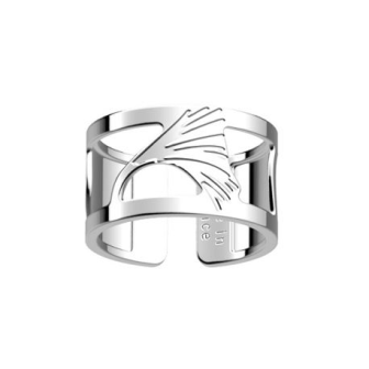 Les Georgettes - Bague Flamenco métal gris 12mm - Ref 70411601600_058