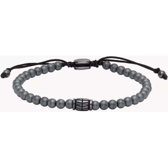 Fossil - Bracelet beads hematite - Ref JF04416793
