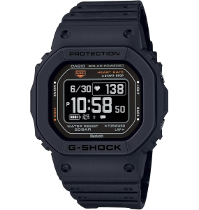 Montre Homme Casio - G-Shock Sport noir bracelet résine - Ref DW-H5600-1ER