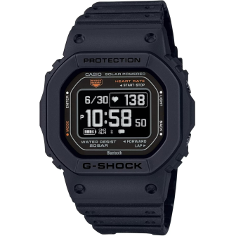 Montre Homme Casio - G-Shock Sport noir bracelet résine - Ref DW-H5600-1ER