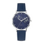 Montre Femme Girl Only - cadran bleu bracelet cuir - Ref 699348