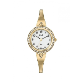 Montre Femme Joalia - blanc bracelet acier PVD - Ref 631994
