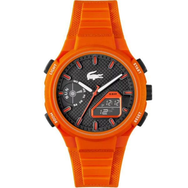 Montre Homme Lacoste - LC33 gris bracelet silicone - Ref 2011369