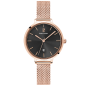 Montre Femme Pierre Lannier - Echo noir bracelet acier PVD - Ref 032K938