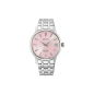 Montre Femme Seiko - Presage Automatique Cocktail Cosmopolitain rose bracelet acier - Ref SRP839J1