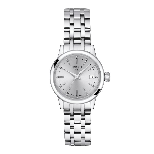 Montre Femme Tissot - Classic Dream gris bracelet acier - Ref T1292101103100