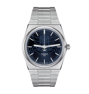 Montre Homme Tissot - PRX bleu bracelet acier - Ref T1374071104102