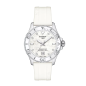 Montre Femme Tissot Seastar 1000 blanc bracelet silicone - Réf. T1202101711600