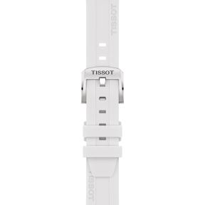 Montre Femme Tissot Seastar 1000 blanc bracelet silicone - Réf. T1202101711600