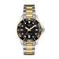 Montre Femme Tissot Seastar 1000 noir bracelet acier PVD - Réf. T1202102205100