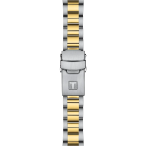 Montre Femme Tissot Seastar 1000 noir bracelet acier PVD - Réf. T1202102205100