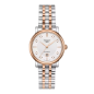 Montre Femme Tissot Carson automatique argenté bracelet acier PVD - Réf. T1222072203600
