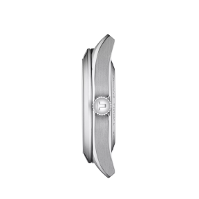 Montre Homme Tissot Gtleman Powermatic 80 Op Heart gris bracelet acier - Réf. T1274071108100