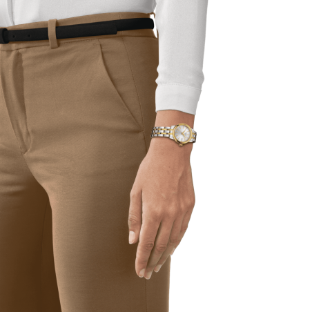 Montre Femme Tissot Classic Dream argenté bracelet acier PVD - Réf. T1292102203100