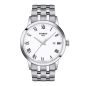 Montre Homme Tissot Classic Dream blanc bracelet acier - Réf. T1294101101300