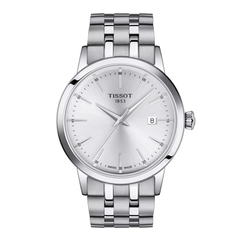 Montre Homme Tissot Classic Dream argenté bracelet acier - Réf. T1294101103100