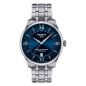 Montre Homme Tissot Chemin des Tourelles automatique bleu bracelet acier - Réf. T1398071104800