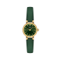 Montre Femme Tissot Lovely vert bracelet cuir - Réf. T1400093609100