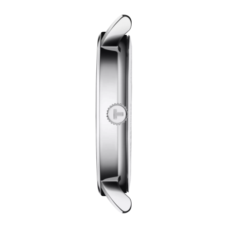 Montre Femme Tissot Everytime blanc bracelet acier maille milanaise - Réf. T1432101101100