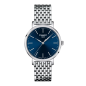 Montre Femme Tissot Everytime bleu bracelet acier - Réf. T1432101104100