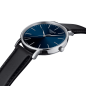 Montre Homme Tissot Everytime bleu bracelet cuir - Réf. T1434101604100