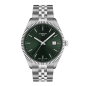 Montre Mixte Tissot Ballade vert bracelet acier - Réf. T1564101109100